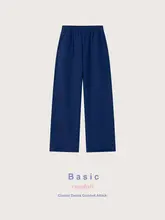 SoirReverie Basicシリーズ 3色展開のゆったりしたカジュアルスウェットセット