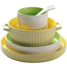北欧風 陶器製ダイニングセット【一人用・多人数用・食器セット】