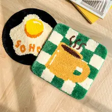 極上の柔らかさの防滑座椅子クッション【仮羊毛風・厚手・家庭用】