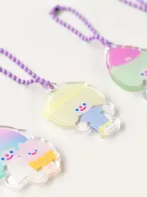 可愛いリコデザインのアクリルチャーム【カートンバッグ用・キーホルダー・エアポッズアクセサリー】