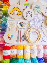 子供向け DIY 刺繍キット【ハンドメイド・初心者向け・布製】