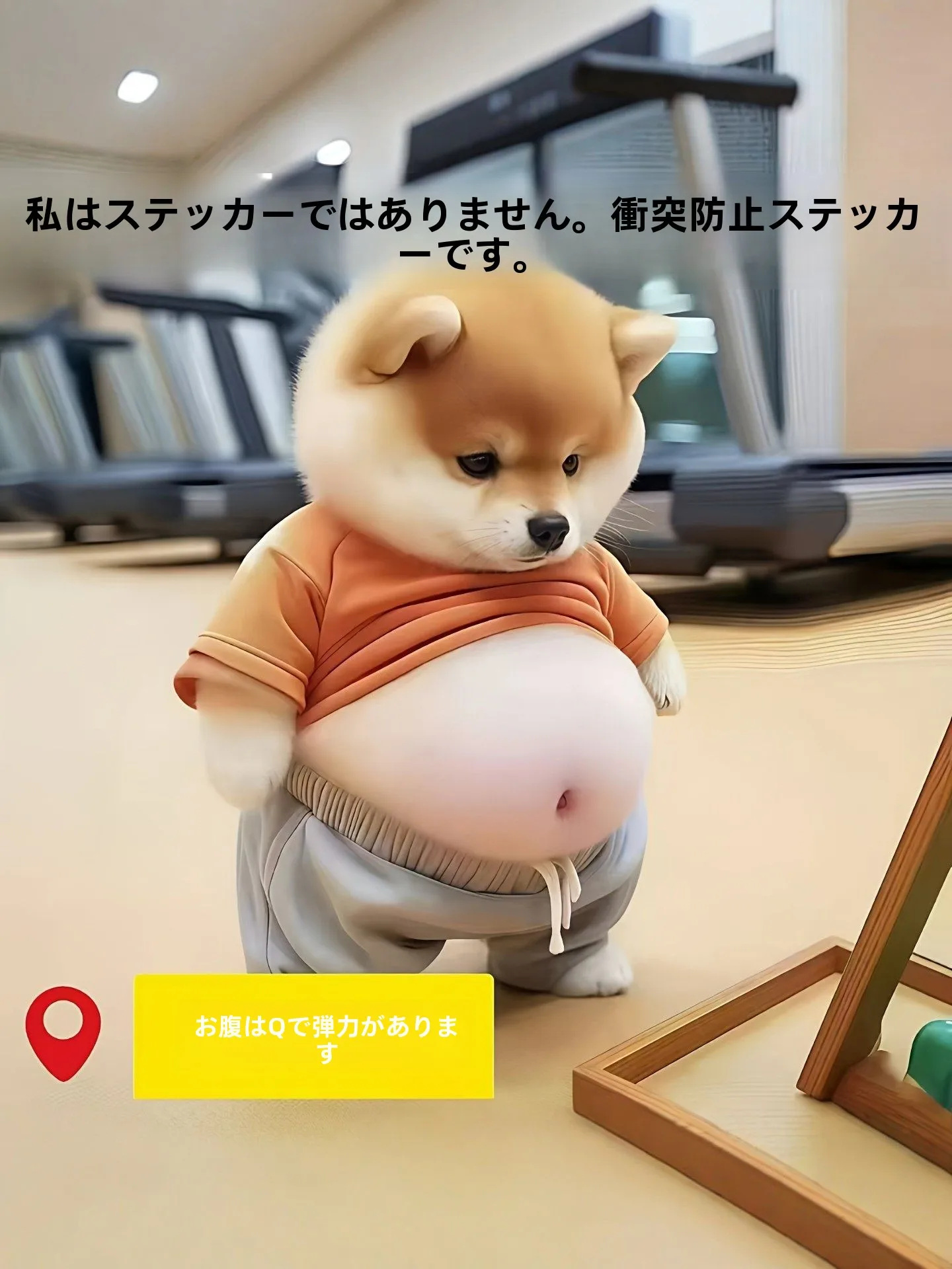 柴犬デザインのドアストッパー：静音・衝突防止機能とおもしろいデザインの実用性
