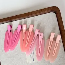 秋冬用可愛いダックビルクリップ【無痕設計・カラフルな果汁風】（セットアップ対応）
