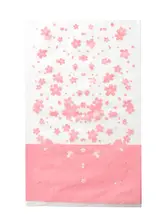 桜柄薄手ミニバッグ【化粧品収納・下着用・ハンドバッグ】