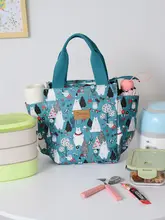 大容量アルミ箔保温ランチバッグ【持ち運び便利・厚手・通勤用】