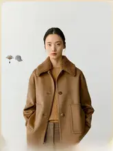 冬用全羊毛ダブルフェイスコート【厚手・レディース】