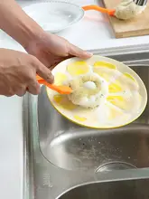 長柄鍋洗浄ブラシ【キッチン用・掃除ブラシ】