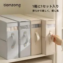 衣柜用 収納ボックス【折りたたみ式・布製・衣類整理用】（セットアップ対応）