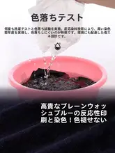 深い青のワイドレッグデニムパンツ【ハイウエスト・フィット・小柄向け】