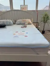 水洗い可能な涼感カートゥーンデザインの氷藤席【極上の柔らかさ・エアコン用・三枚組】（セットアップ対応）