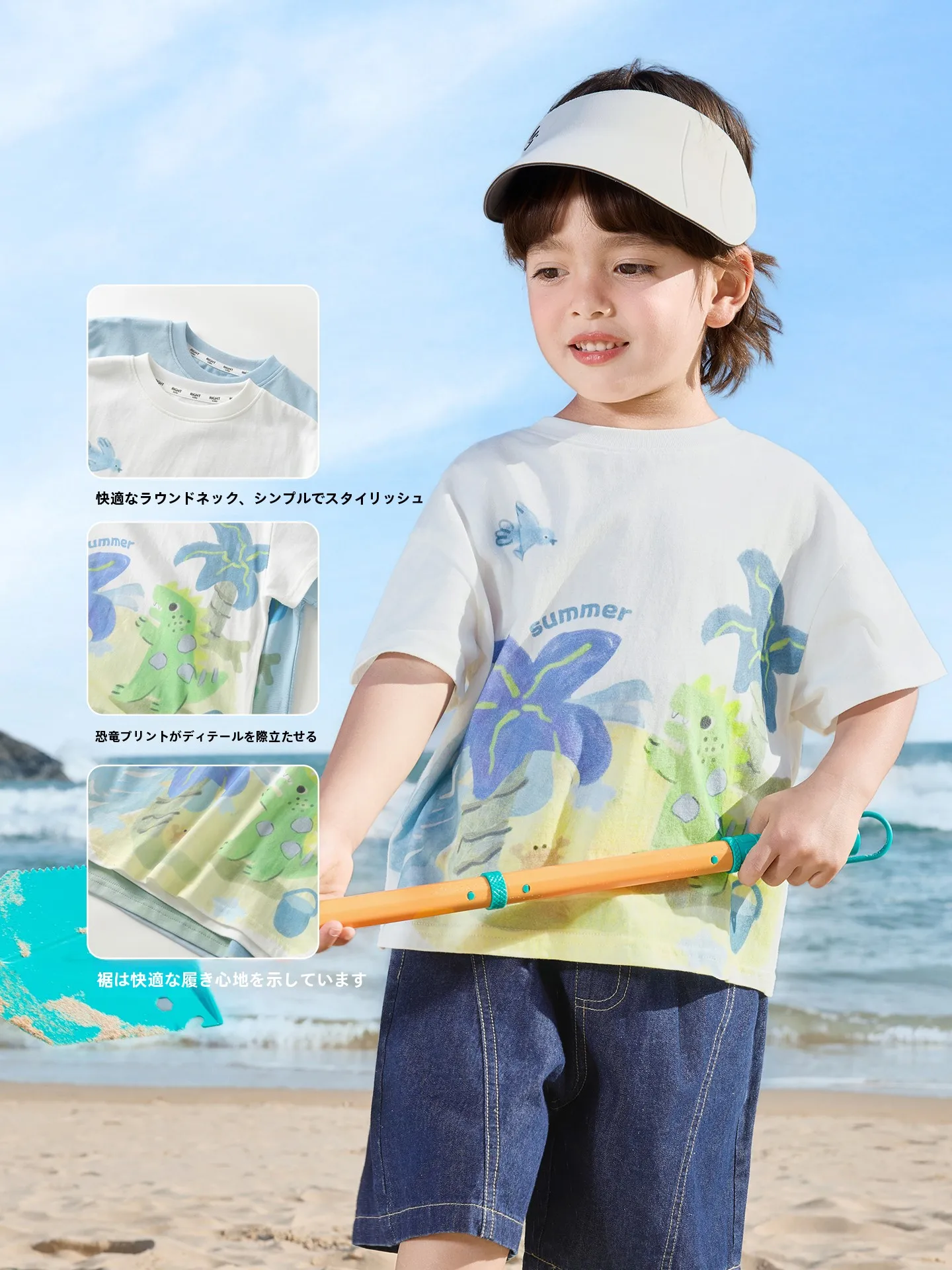 子供用アニメTシャツ：東京秋葉原で人気の夏用カジュアルデザイン