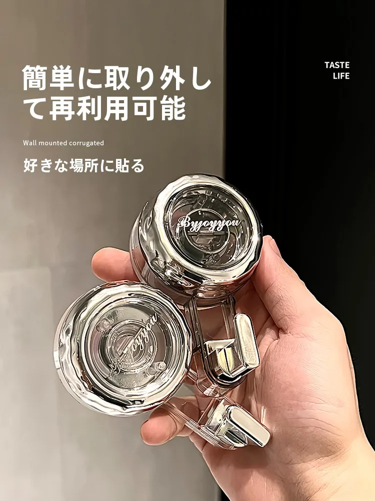 強力吸盤フック：タブレットスタンドの貼り付けに最適な真空固定タイプ