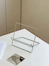 インスタ風 金属製タブレットスタンド【デスク・ベッド用・携帯性・鉄製】
