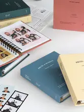 写真アルバム【四格デザイン・両面使用・ポストカード収納可】