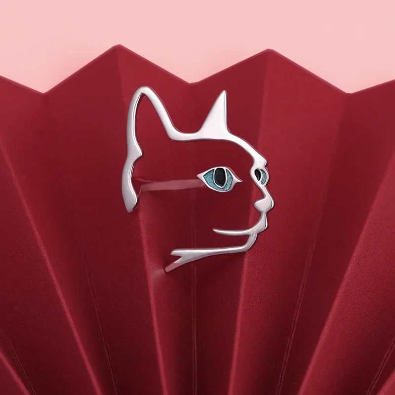 猫デザインのオープン925銀製リング：女性向けオリジナルデザインの魅力と選び方