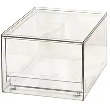 アクリル製透明化粧品収納ボックス【デスクトップ用・香水・スキンケア収納】