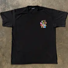 オーバーサイズ ヴィンテージ風ストリートスタイル Tシャツ【ユニセックス・純綿・ショートスリーブ】