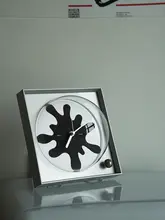 レトロデザインのアートウォールクロック【静音・インテリアアクセサリー】