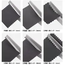 クラフト用 花柄カットハサミ【波状刃・三角形・DIY用】