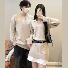 高級感あるニットドレス【春冬用・カップルコーデ・ティアードデザイン・極上の柔らかさ】（セットアップ対応）