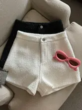 ツイード風 ハイウエストブーツパンツ【秋冬用・女性・Aライン】（セットアップ対応）