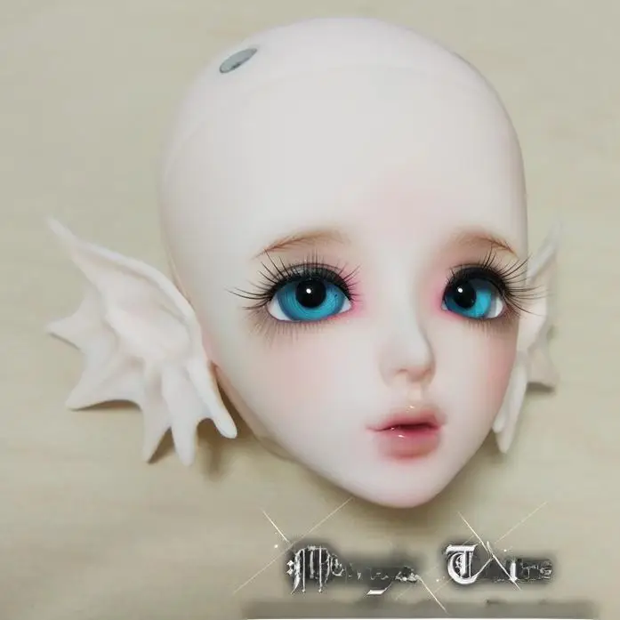 人魚の耳・狐の耳・羊角・尖った耳【BJDドール用アクセサリー】（セットアップ対応）