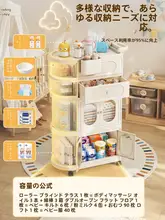赤ちゃん用収納ラック【移動式・哺乳台・おむつ収納・ボトルラック】
