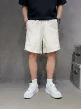 アメリカン ショートパンツ メンズ 夏 ルーズ カジュアル エクササイズパンツ