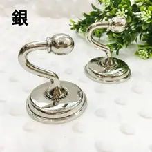 シンプルな亜鉛合金カーテンフック【壁掛け・水晶デザイン・ハンガー用】