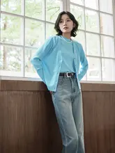 LUKA 高品質ニットカーディガン＆Tシャツ2点セット【秋季用・短袖・レディース】