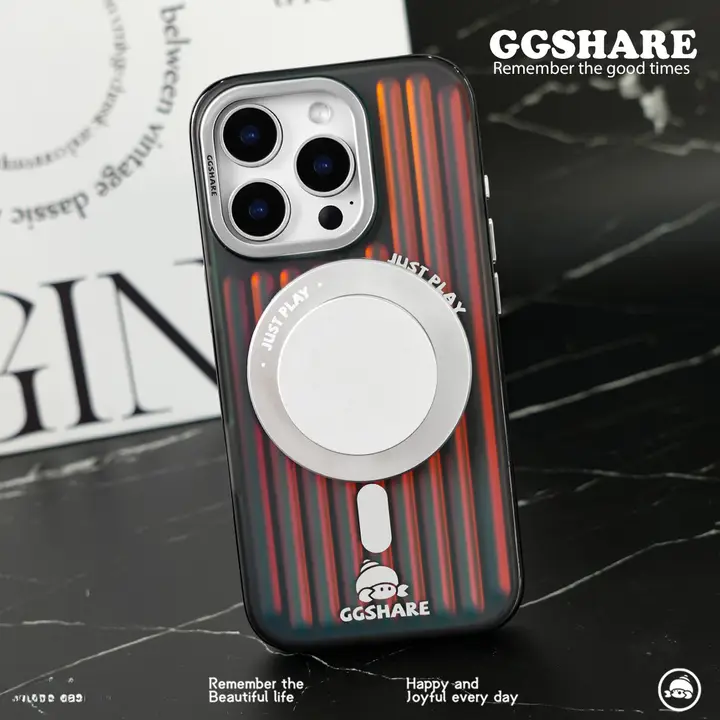 スマホケース iPhone17 iPhone16 Pro Max iPhone15 iPhone14 対応 MagSafe対応 スタンド付き 耐衝撃 オーロラグラデーション 旅行箱デザイン 上品