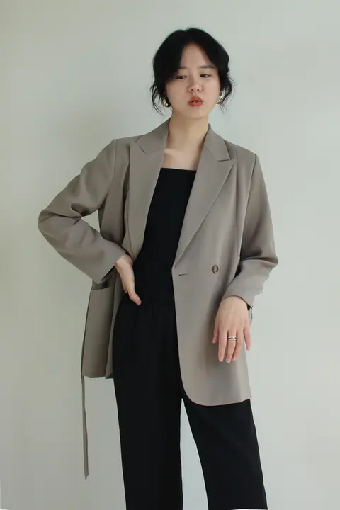 春季向け洗練デザイン 女性用ジャケット【極上の柔らかさ・韓国風・小柄向け】