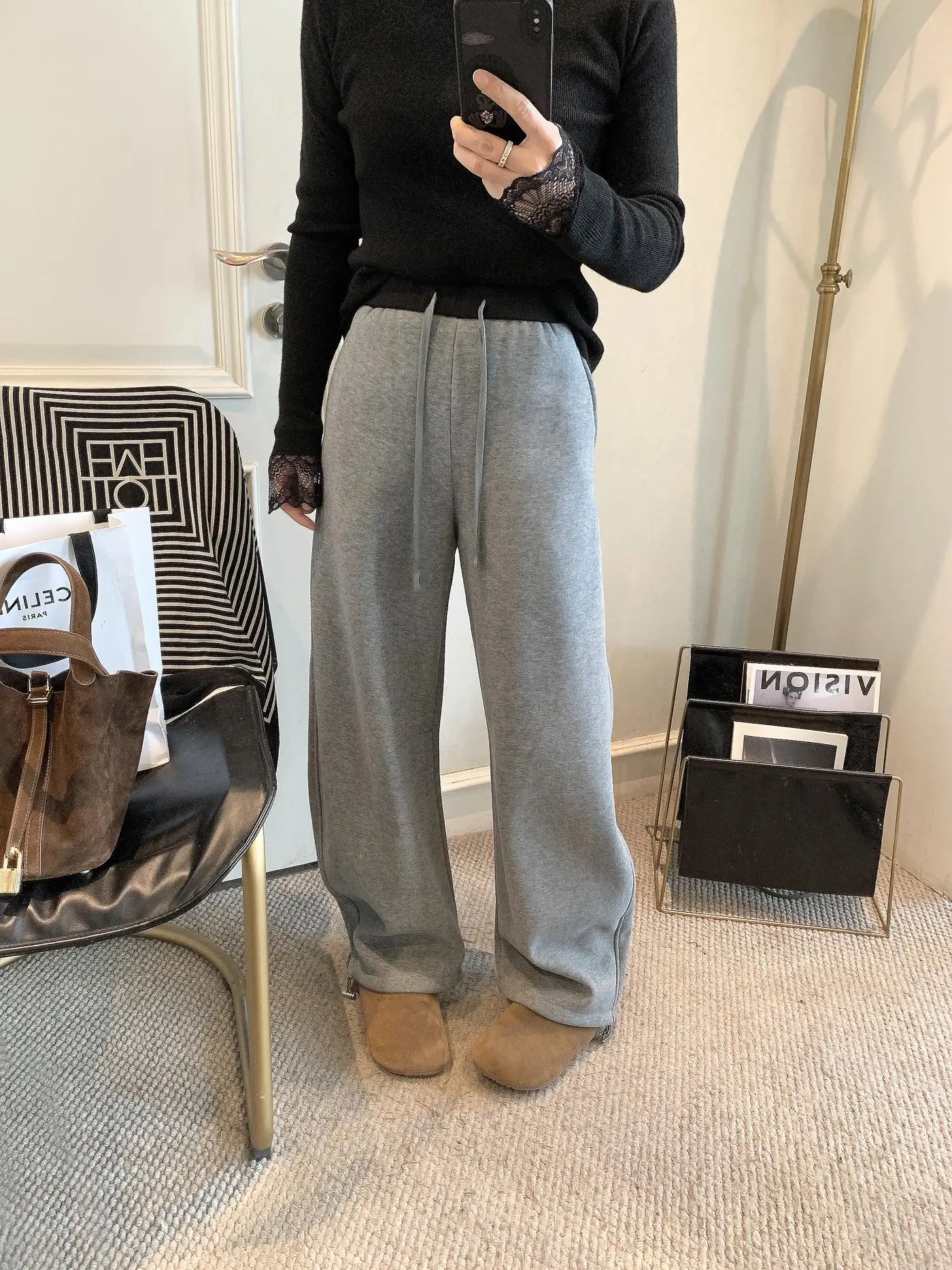 カーゴパンツ コーデ レディース 振り返りガイド｜通勤に使える高腰ストレートワイドの実際の使い方