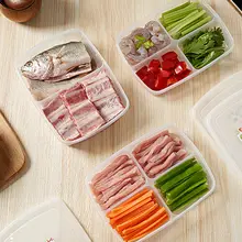 冷蔵用食材分別ボックス【シングル・カップル向け・少量料理用・プリパッケージ・仕切り付き】