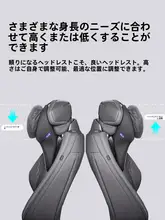 高級カーシート用ヘッドレスト・ネックピロー【快適なサポート・車載用・防護アクセサリー】