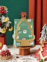 紙袋 持ち手付き クリスマス おしゃれ 焼き菓子 クッキー キャンディ ラッピング ギフト プレゼント