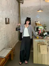 極上の柔らかさの防蚊パンツ【自然なドレープ・ウエストゴム・フィット】
