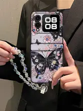 Huawei Nova Flip 用 蝶デザイン全包型スマホケース【防摔・女性向け・スタイリッシュ】