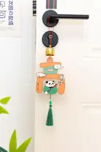 ミニ風鈴 パンダ オーナメント 可愛い 癒やし カラフル ユニーク 窓辺 ドア 合格祈願 受験生 ギフト