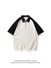 レトロデザインのポロシャツ【ショートスリーブ・フィット・カジュアルスタイル】