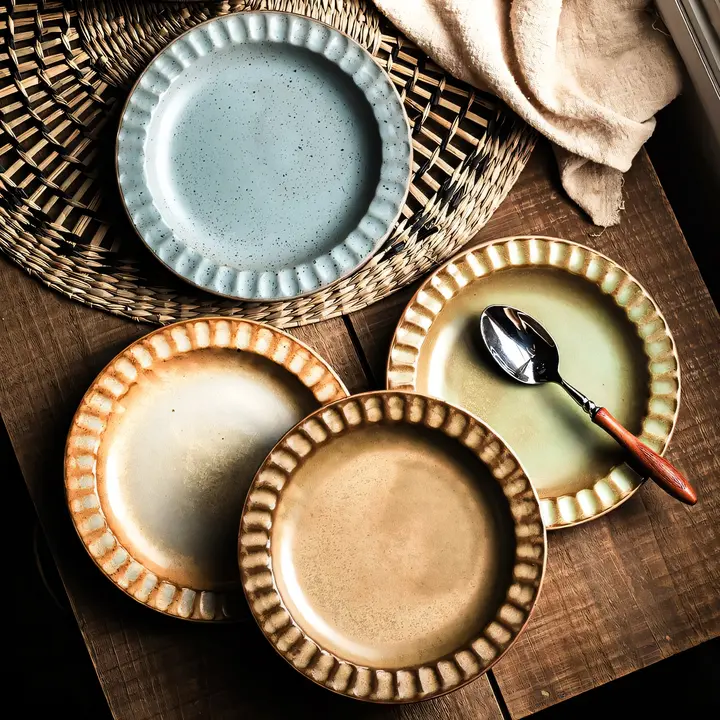 皿 デザート ミニ レトロ 精巧