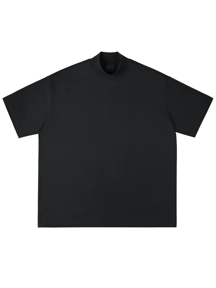 丸首デザインのゆったりTシャツ：抗皺・オールコットンでシワにならない収納に最適な選択