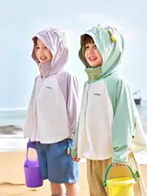 UVカットケープ キッズ ベビー ボーイズ ガールズ 接触冷感 薄手 紫外線対策 夏