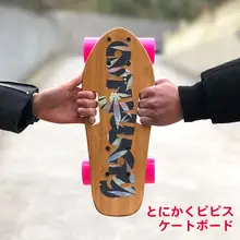 可愛いミニスケートボード【手提げ式・コンパクトデザイン・携帯用】