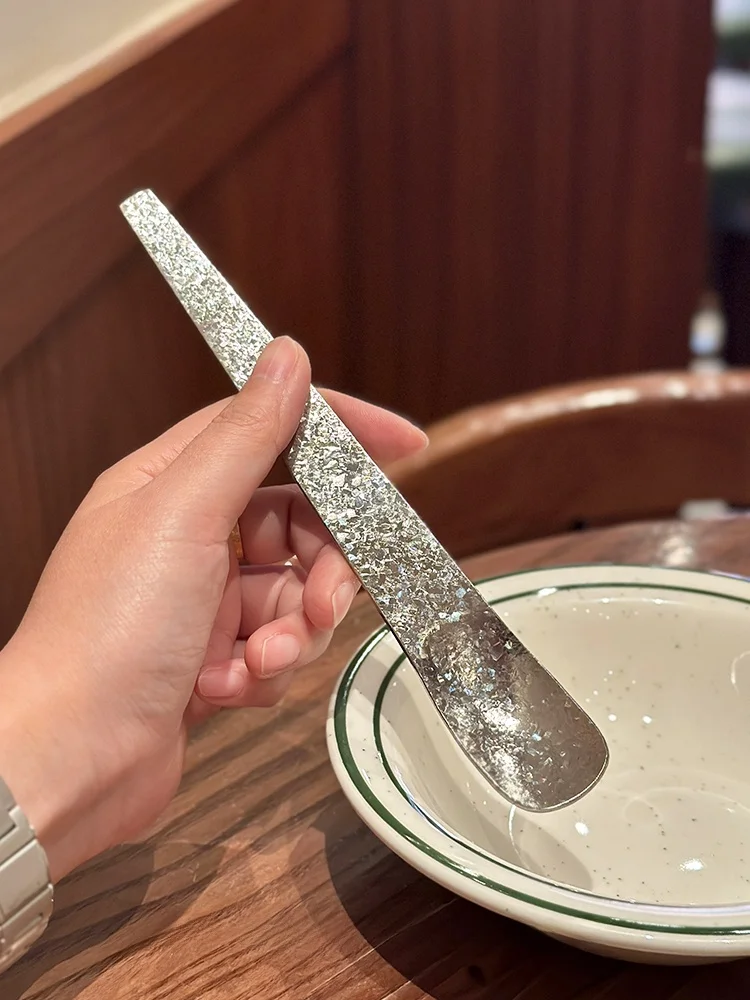 高級チタンスプーン：ヨーグルト・餃子・朝食に最適な長寿命使い捨て不可の純チタンスプーン
