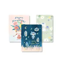 A5サイズのバインダー式ステッカー＆メモカード収納ブック【ロングタイプ】