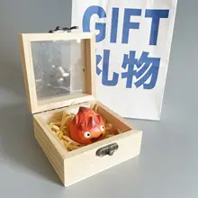 置物 手彫り 天然木 炎モチーフ かわいい デスク 車載用 インテリア ギフト