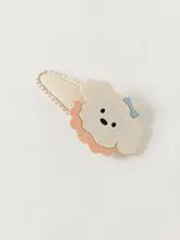 可愛いデザインの子供用ヘアクリップ【カジュアルスタイル・キャラクター付き】（セットアップ対応）