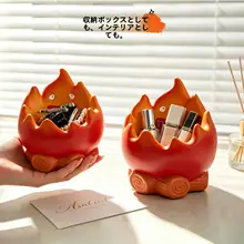 鍵置き キーケース カルシファー 炎 玄関インテリア おしゃれ 上品 リビング 置物 インテリア雑貨