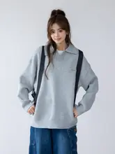 暖かみのあるカジュアルニット＆スウェットシャツセット【数量限定】